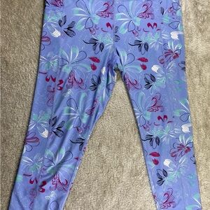 Pro Player Purple and Blue Leggings women’s size large
